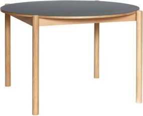 Masă de dining rotundă din lemn de stejar ø 115 cm Oblique – Hübsch