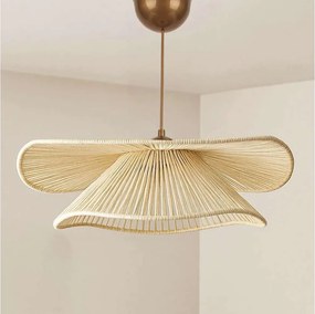 Lampă suspendată pe cablu DUVELA 1xE27/40W/230V bej