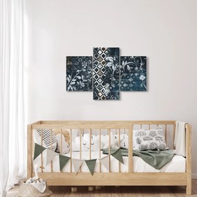 Tablou - Decorațiuni flori (90x60 cm)