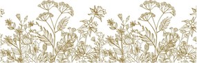 Tablou - Flori de câmp (120x50 cm)