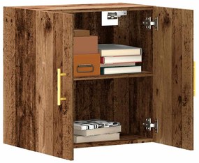 vidaXL Dulap de perete, lemn învechit, 60x31x60 cm, lemn prelucrat