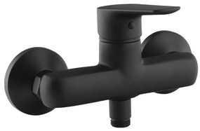 Baterie de duș Aqualine LOTTA negru mat