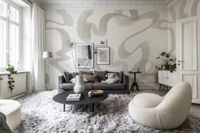 Fototapet, Waves, Beige, Rebel Walls