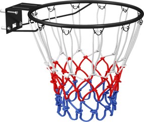 SPORTNOW Coș de baschet, inel suspendat pentru interior și exterior, pentru perete cu plasă rezistentă la intemperii | Aosom Romania