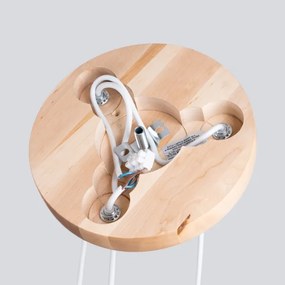 Lustră pe cablu Sollux SL.1391 PEKKA 3xG9/8W/230V alb