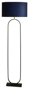 Lampadar/Lampa de podea decorativa Modish negru/navy