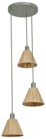 Lustră pe cablu Ledvance DECOR RAFFIA 3xE27/15W/230V rafie