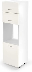 Dulap inferior înalt Vento DP-60/214, alb/bej