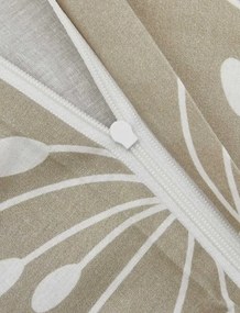 Lenjerie de pat din bumbac Renforce FARAH bejă Dimensiune lenjerie de pat: 80 x 80 cm | 135 x 200 cm