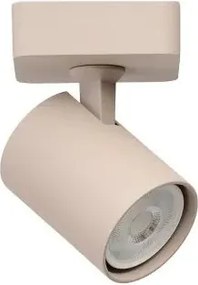 Spot aplicat directionabil de tavan/plafon EXO 1 bej