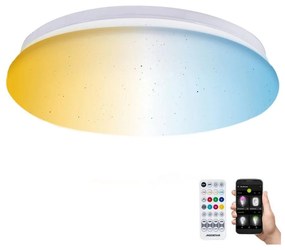 Plafonieră LED pentru baie Aigostar LED/18W/230V IP44 + telecomandă