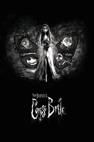 Poster de artă Corpse Bride - Emily butterfly