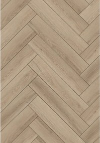 Mexen Palmdale  panouri din vinil chevron 635 x 127 mm SPC 6,5 mm, suport IPEX 1,5 mm, 4 V-Fuga, Stejar