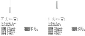 Pendul modern SKY SP1 NERO 126913