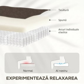 HOMCOM Fotoliu Reclinabil cu Masaj, Încălzire și Ridicare Asistată, Maro Închis | Aosom Romania
