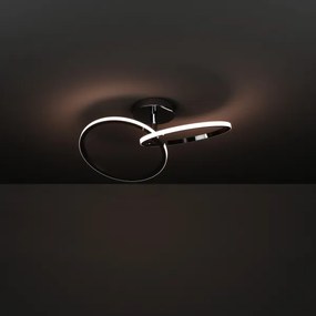 Eglo 902145 CONGIUNTI - Plafonieră LED 12W/230V 2700/4000/6500K, crom