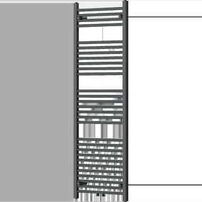 Mexen Mars radiator de baie 1500 x 500 mm, 626 W, antracit - W110-1500-500-00-66