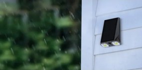 Viking - Aplică solară de perete LED reglabilă cu senzor LED/1,3W/3,7V IP44 4000K