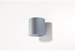 Aplică de perete Sollux Roda, gri