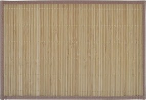 vidaXL Suporturi din bambus pentru farfurii, 30 x 45 cm, maro