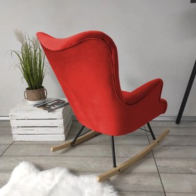 Fotoliu balansoar în stil scandinav Aria (Magic Velvet 2232). 1059403