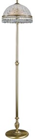 Lampa de podea design clasic realizata manual din alama si Cristal Scholer 6200