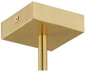 Lustră pe cablu ABBANO 5xE14/7W/230V alamă/albă Argon 2132