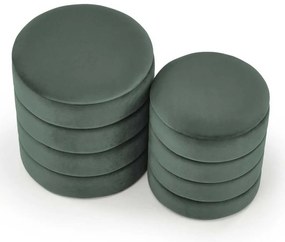 Taburet Chase, verde închis