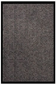 vidaXL Covoraș de ușă, bej, 80x120 cm, cu dungi