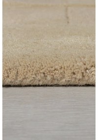 Covor bej rotund din lână ø 160 cm Gigi - Flair Rugs