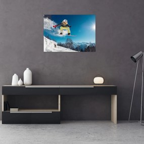Tablou - Snowboarder (70x50 cm)