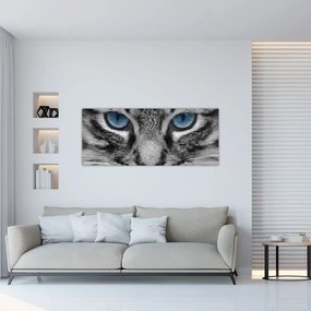 Tablou cu pisica (120x50 cm), în 40 de alte dimensiuni noi
