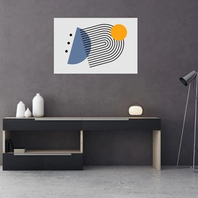 Tablou - Abstracție minimalistă N⁰2 (90x60 cm)