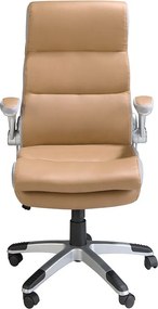 Scaun de birou pivotant design LUX Brown