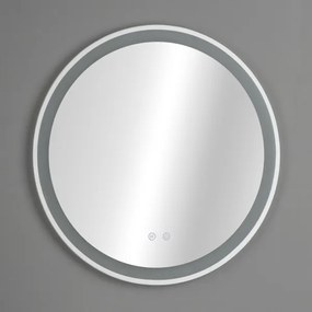 Brilagi-LED Oglindă de baie AVA PRO, încălzită, cu iluminare LED și cu dimmer, LED/18W/230V Ø 60 cm IP44