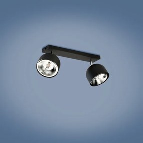 Spot ALTEA 2xAR111 GU10/50W/230V negru