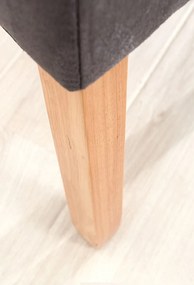 Set de 2 scaune design clasic Valentino vintage gri A-37293 VC