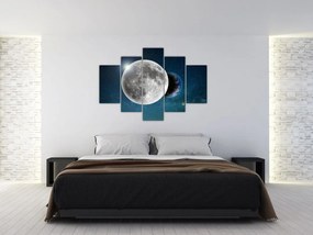 Tablou - Pământul în eclipsa de lună (150x105 cm)