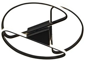 Plafonieră LED dimabilă LED/75W/230V 3000-6500K negru + telecomandă