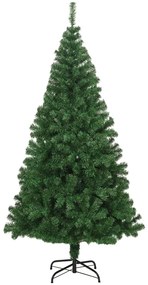 Pom de Craciun artificial cu ramuri groase, verde, 180 cm, PVC 1, Verde, 180 cm