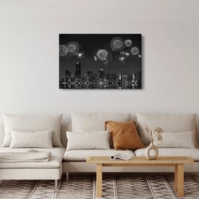 Tablou - Artificii in Miami (90x60 cm)