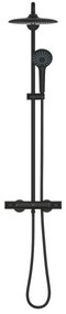 Grohe Vitalio Joy set de dus perete cu termostat da negru 26403KF2