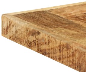 Masa de bucatarie, 200x100x75 cm, lemn masiv de mango 1, Maro deschis, 200 cm