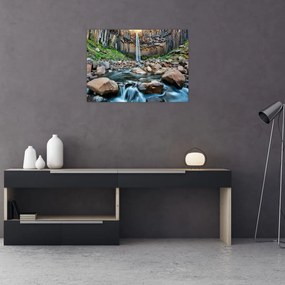 Tablou - Cascada Svartifoss, Islanda (70x50 cm)