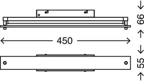 Briloner 2240-018 LED iluminat baie reglabil, 5W, 230V, IP44