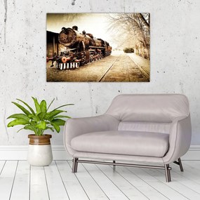 Tablou - Locomotiva istorică (90x60 cm)