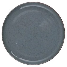 Set de veselă, 18 piese, porțelan, albastru