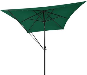 Set de benzi protectie vant pentru umbrela de soare, negru, PP