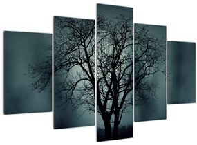 Tablou copaci în eclipsă (150x105 cm)