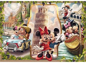 PUZZLE MICKEY SI MINNIE IN VACANTA 1000 PIESE DESIGN NOU - RAVENSBURGER (RVSPA00498)
